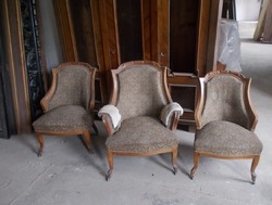 3-Drb neo-baroque armchair