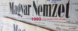 1999 január 8  /  Magyar Nemzet  /  Ssz.:  23229