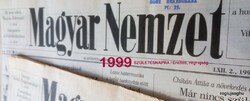 1999 január 4  /  Magyar Nemzet  /  Ssz.:  23226