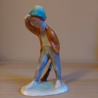 Ritka gyűjtői Bodrogkeresztúri Vadász fiú figura