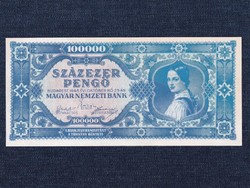 Háború utáni inflációs sorozat (1945-1946) 100000 Pengő bankjegy 1945 replika (id64697)