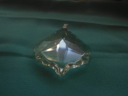 Grandmother's treasure - old antique approx. 1880 crystal pendant curio full secis rarity