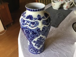 Wallendorf vase, cobalt, 25.5 cm, flawless