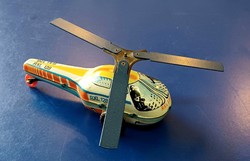 Original record factory toy helicopter.