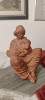 Sándor Kligl ceramic statue ~ 24 cm