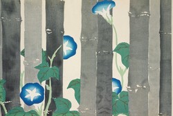 Kamisaka Sekka - Hajnalkák - vászon reprint