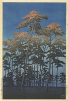 Kawase hasui - hikawa park - canvas reprint