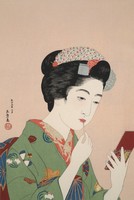Haschiguchi - makeup - canvas reprint
