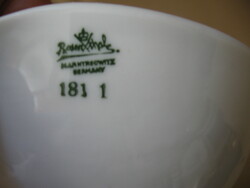 Rosenthal markreowicz porcelain apothecary rubbing cup, mortar
