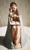 Gyönyörű M. J. Hummel nagy méretű Madonna gyerek kis Jézus