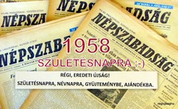 1958 november 9  /  Népszabadság  /  Ssz.:  23433