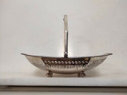 Antik krómozott fém gyümölcs kínáló elegáns asztalközép konyhai eszköz 540 5979