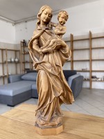 Beautiful Christian religious wooden sculpture 27 cm