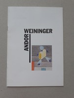 Weininger Andor - katalógus