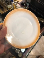 Zsolnay porcelán tányérok, lapostányér, 3 db, pótlásra.14cm-es