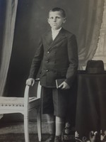 Old child photo vintage photo of little boy