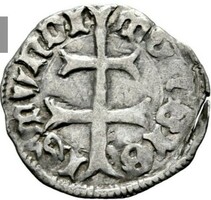 Középkor 1387-1437 Zsigmond ezüst dénár