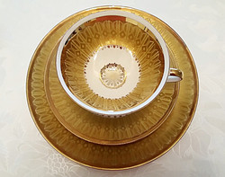 Old bavaria porcelain cup plate set of 3 pcs
