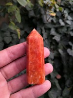 Narancs kalcit, ásvány kristály