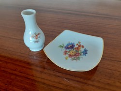 Old raven house porcelain mini bowl vase 2 pcs