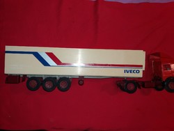 Régi óriás HUNGAROCAMION IVECO 73 cm hosszú modell / makett kamion autó a képek szerint