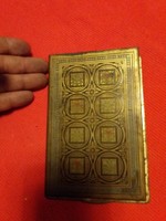 Antique beautifully chiselled copper business card holder cilcer aladár wood merchant budapest according to the pictures