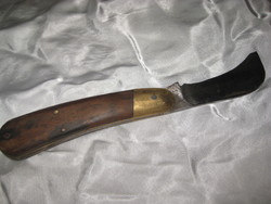 Kacor knife, wooden handle marked 
