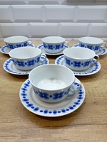 Alföldi porcelán Piri dekoros teás szett