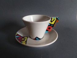 Heide Warlamis 'Vienna Collection'  pop-art/posztmodern csésze 1980's