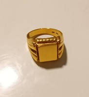 18 karátos arany pecsétgyűrű