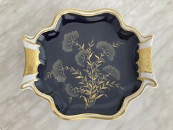 Weimar Porzellan Echt Kobalt kisméretű porcelán tál tányér
