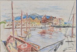 Dénes Rudolf Diener (1889-1956): Mediterranean port