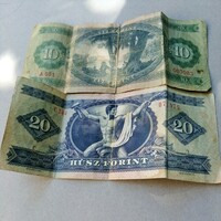 Paper money from the 60s. And from the 80s..