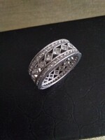 Pandora stílusú ezüst gyűrű