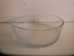 Seller - glass - 25 x 8 cm - old - extremely thick - quality - German - flawless
