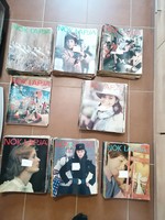 Nők lapja régi magazinok teljes évadok 1983 1987,1988