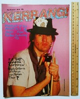 Kerrang magazin #95 1985 Marillion ZZ Top Scorpions Lee Aaron Iron Maiden Randy California Thor IQ
