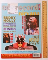 CD & Record Buyer magazin #6 1996/2 Pet Shop Boys Nirvana T-Rex Buddy Holly Stranglers Runrig Elvis