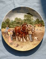 Wedgwood lovas tányérsorozat