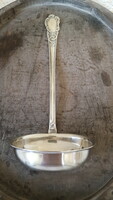 Beautiful, silver-plated, monogrammed ladle