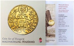 2022. évi ARANYFORINT VII. forgalmi sor PP - Hunyadi János aranyforintja