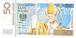 Lengyelország 50 zloty forgalmi emlékpénz 2006 REPLIKA UNC