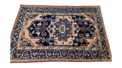 Hollóházi Antique Iran Hamadan Persian Rug 210x136