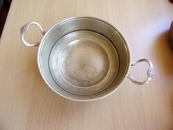Collini brass bowl with decorative handles