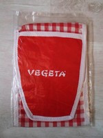 Retro red checkered Vegeta pot holder flawless