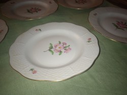 Small cake plate from Herend, 17 cm, 3 pieces left, flawless,