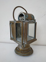 Antique railway bakter carbide lamp copper 206 6116