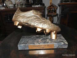 Predator cup 1. Sieger - bronze or bronze dipped sports shoes - a relic of winning shoes?