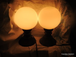 Vintage gömb fali lámpa pár