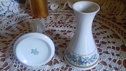 2 Bavarian small vases 12 x 4.5 Cm xx